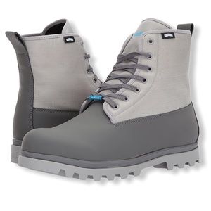 Native Shoes Unisex Johnny Treklite Lace Up Rain Snow Boots In Grey
